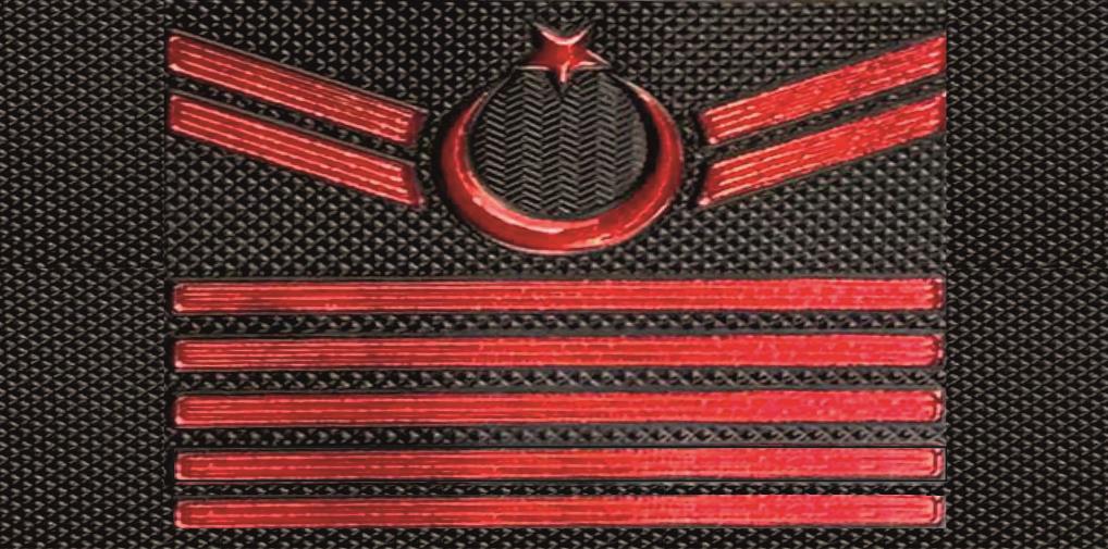 Uzm. Çvş. 5Kd. Karargah Yelek Rütbesi