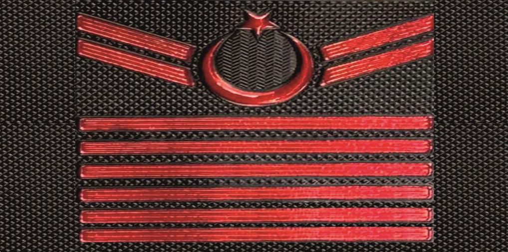 Uzm. Çvş. 6Kd. Karargah Yelek Rütbesi