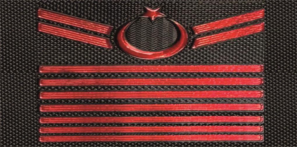 Uzm. Çvş. 7Kd. Karargah Yelek Rütbesi