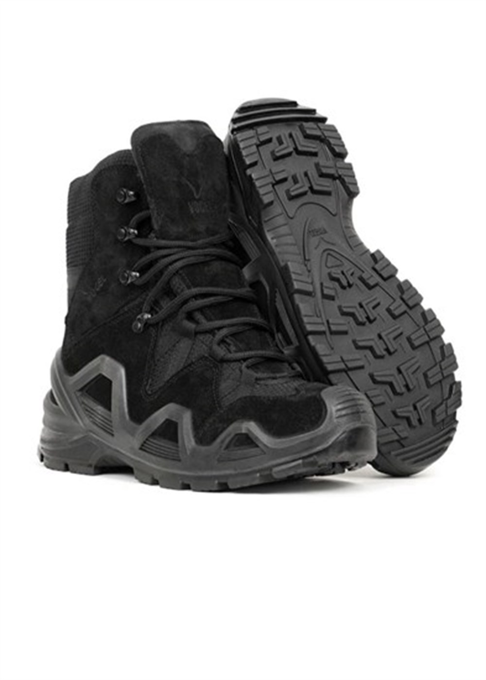 Vogel GUARD  X Fermuarsız Su Geçirmez Suet Deri Siyah Bot