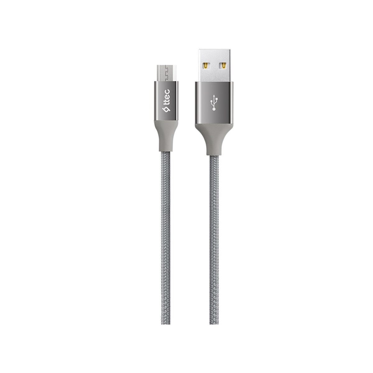 2DK11UG ttec AlumiCable Micro USB Şarj Kablosu Uzay Grisi