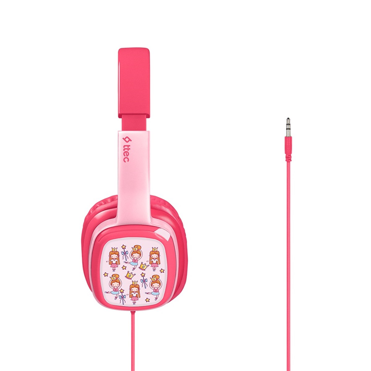 2KM132P ttec SoundBuddy Boyama Kartlı Çocuk Kulaklığı Pembe