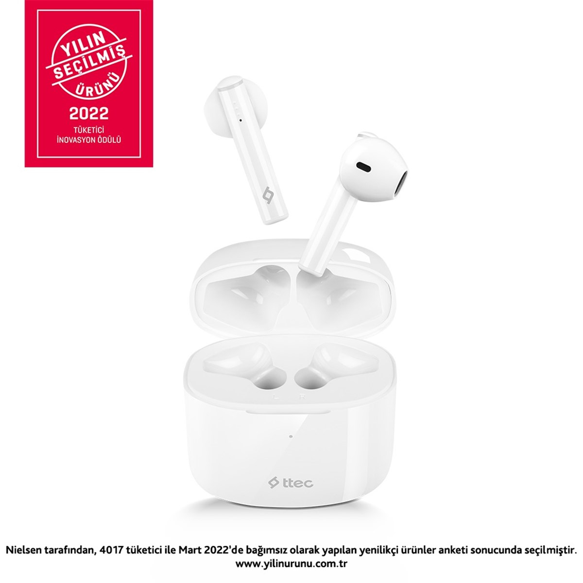 2KM137B ttec AirBeat Lite 2 True Wireless Headsets