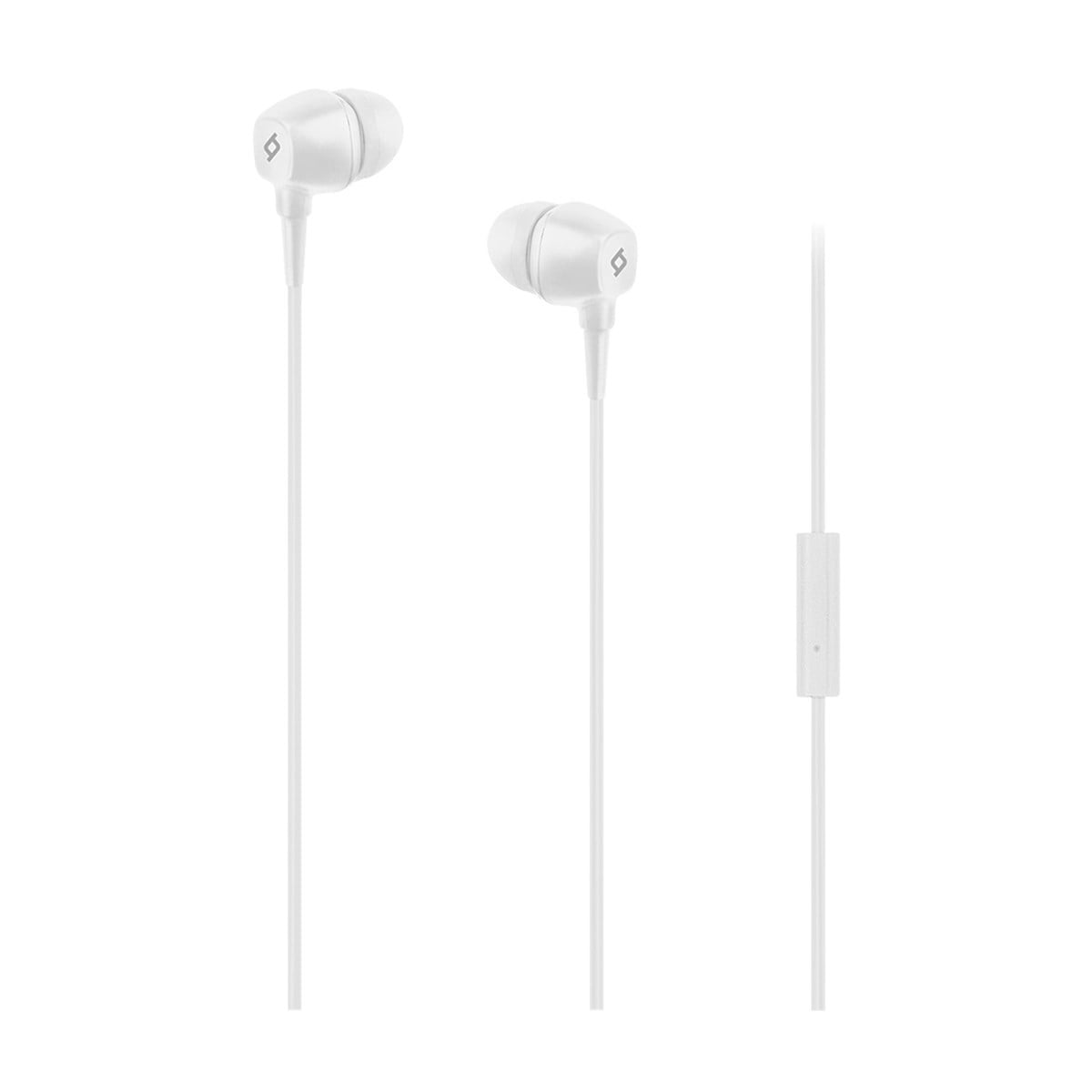 2KMM13B ttec Pop Mikrofonlu Kulakiçi Kulaklık 3.5mm Beyaz