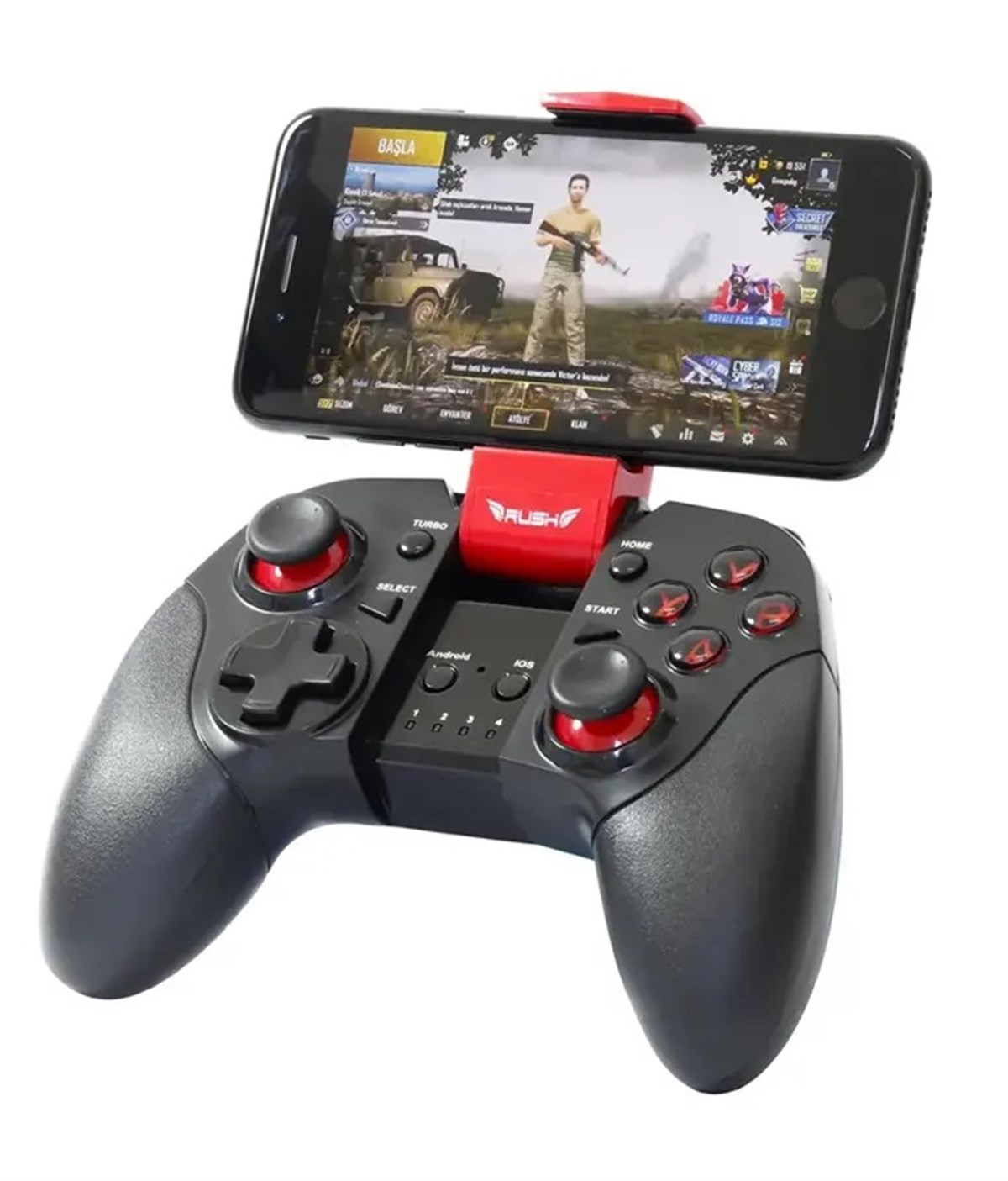 GBT414 RUSH Pc-Android Tel-Tab Gamepad Turbo