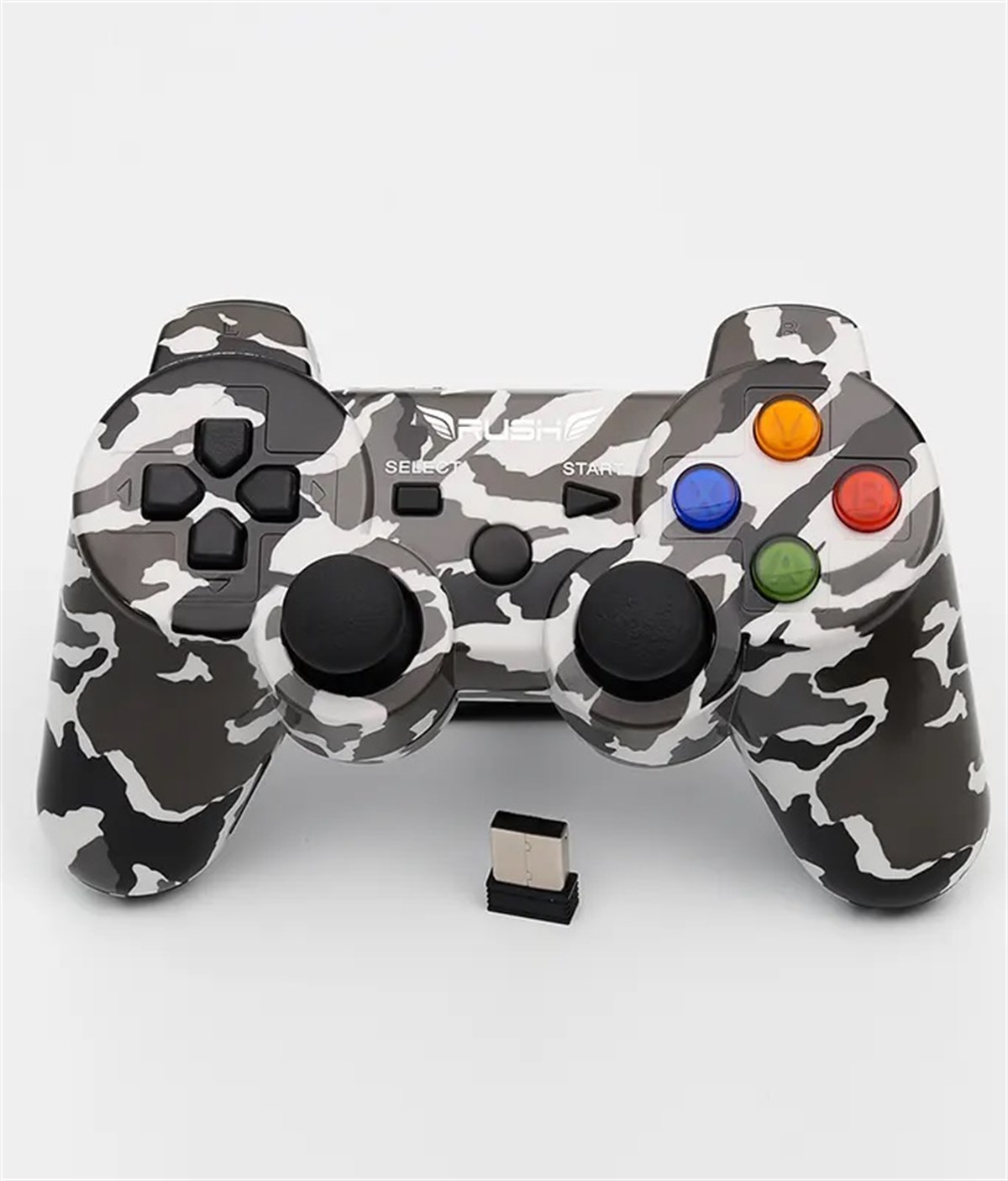 GW929B RUSH Kombat Kablosuz Gamepad Beyaz