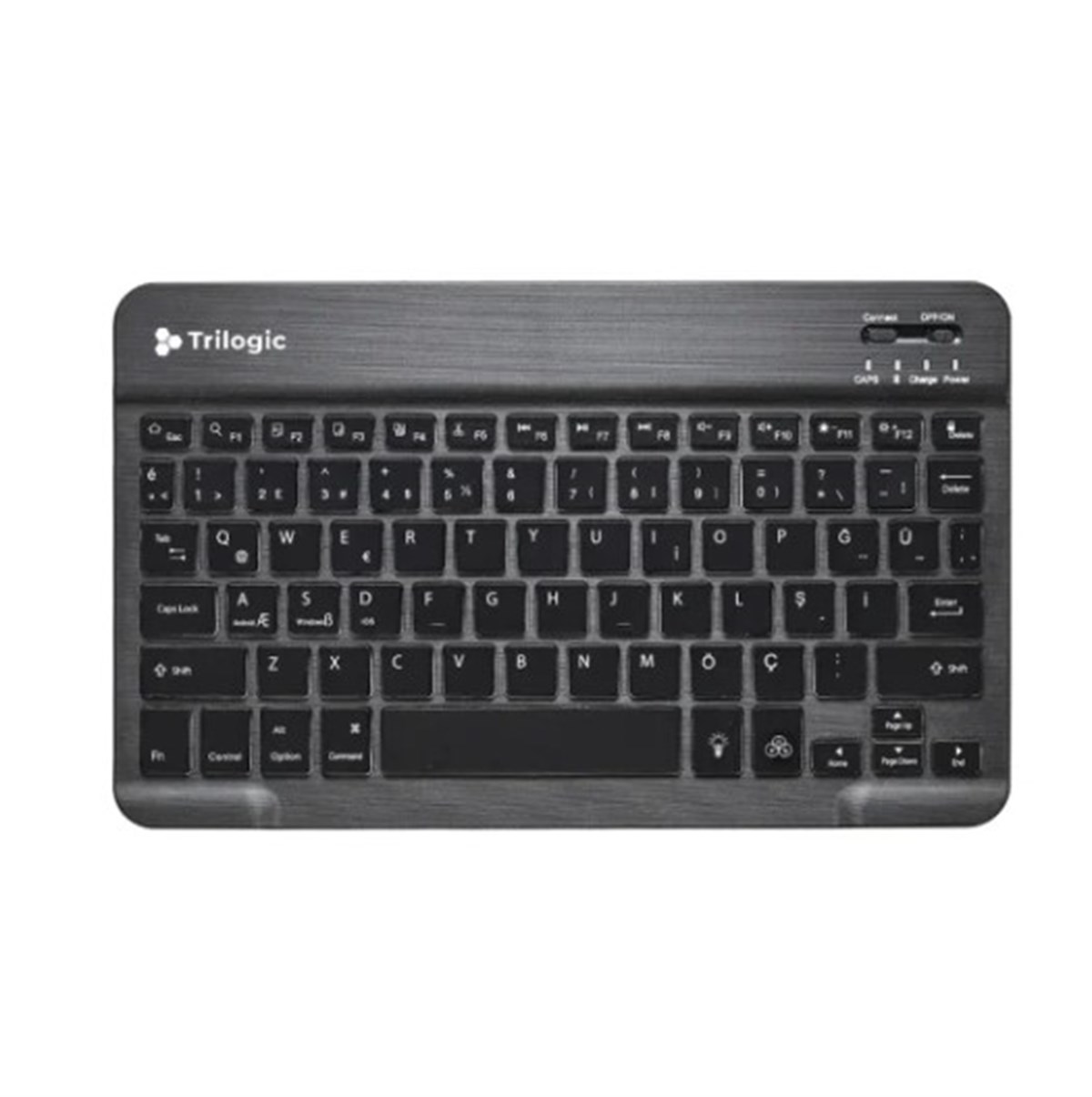 KBT501 Trilogic Q Bluetooth Led Klavye 7 Renk