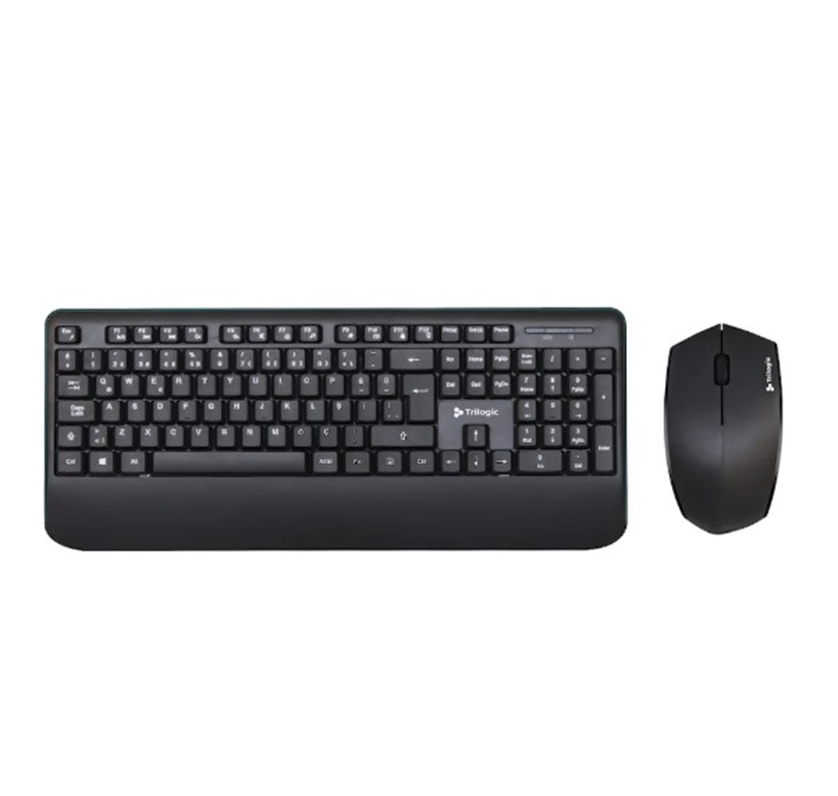 KBW501S Trilogic Q Kablosuz Klavye-Mouse Set Siyah