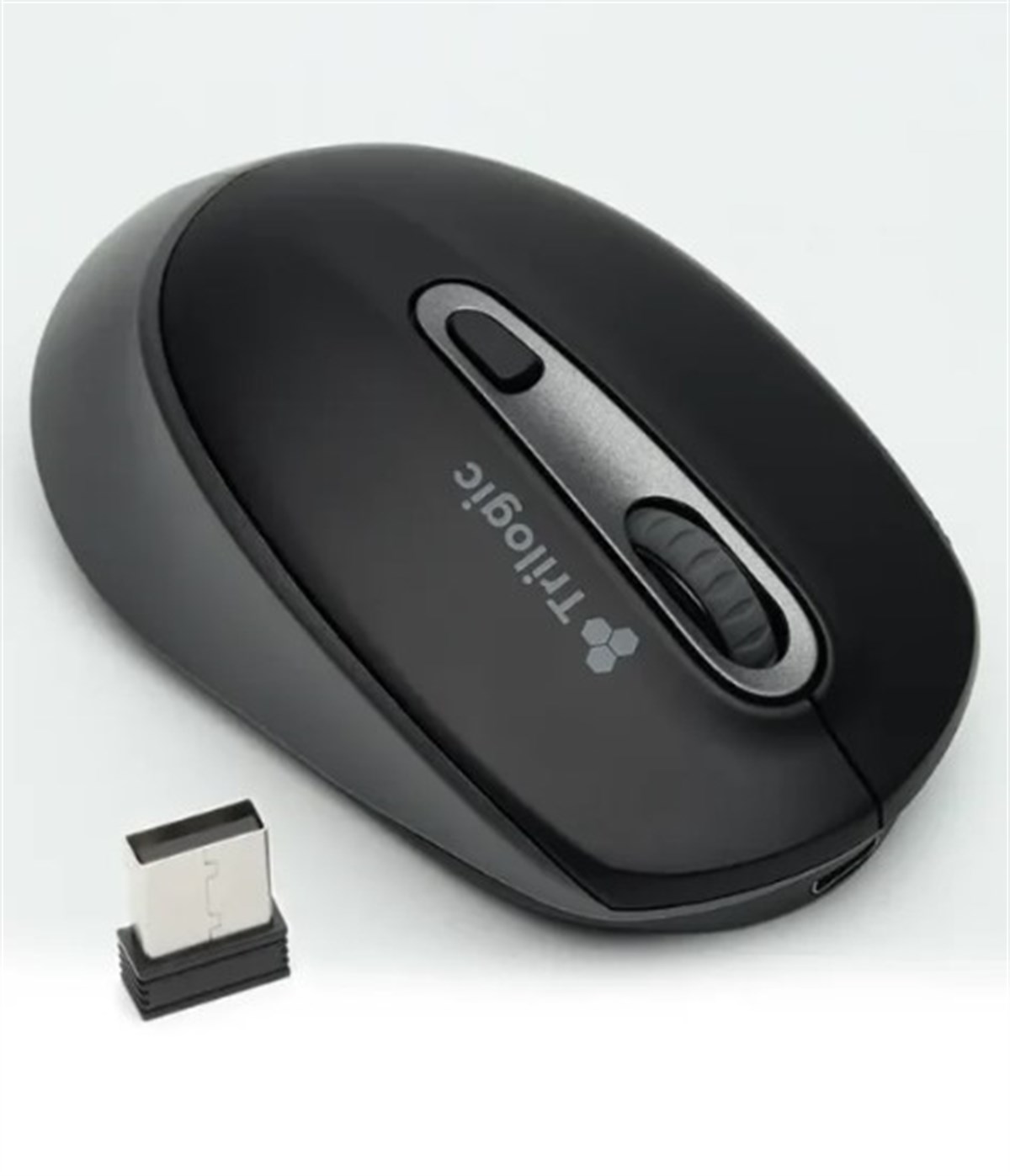 M700S Trilogic Kablosuz RGB Mouse 1200 Siyah