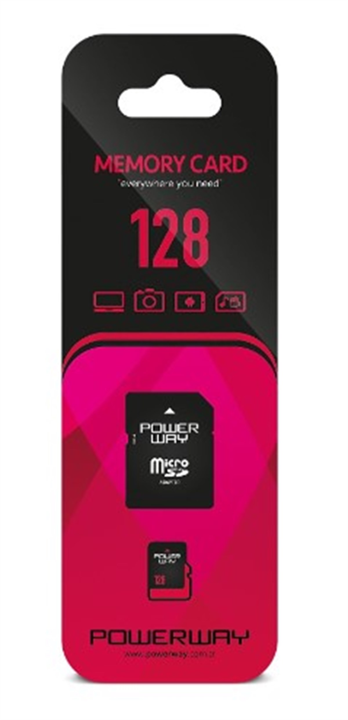 Powerway Micro SD 128GB Hafıza Kartı