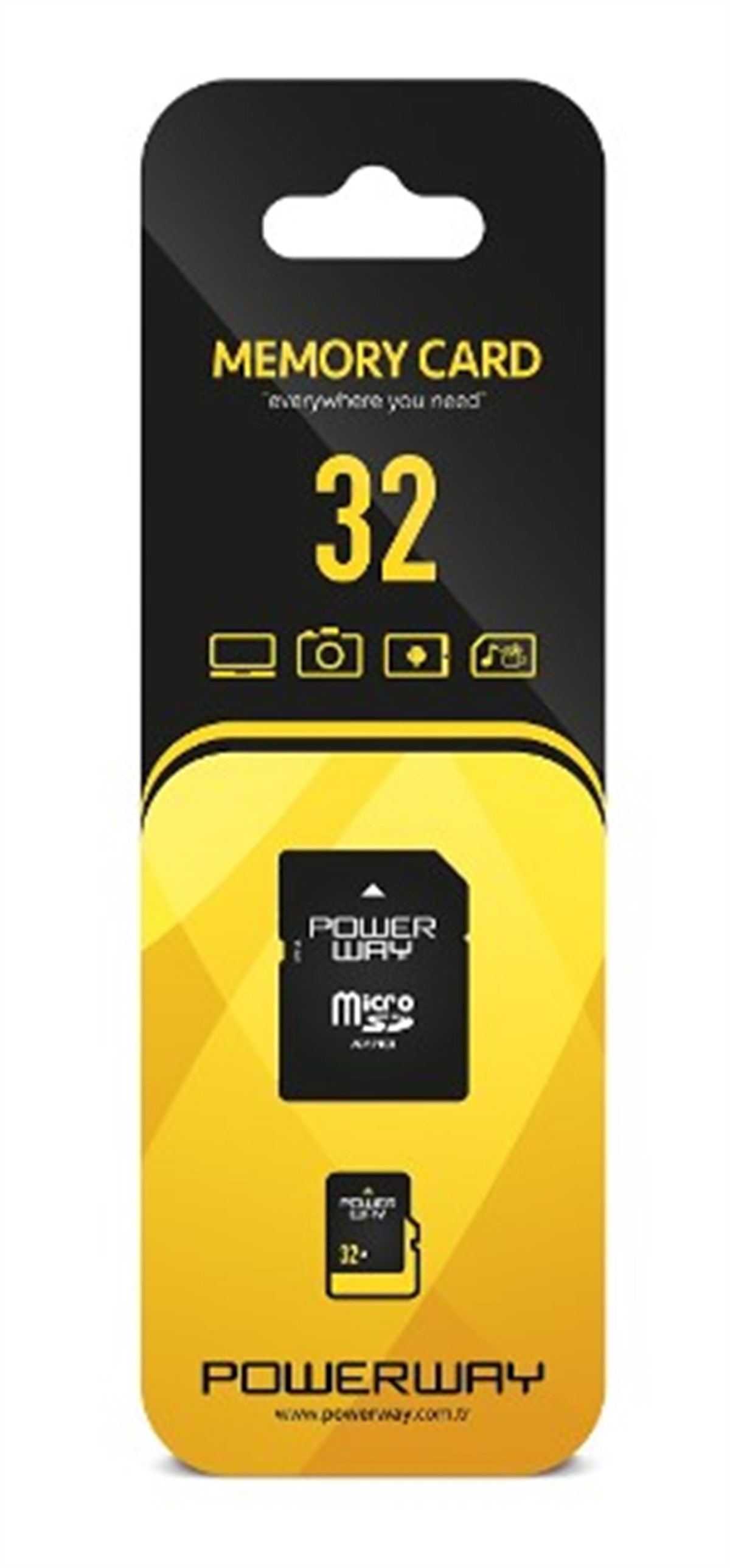 Powerway Micro SD 32GB Hafıza Kartı