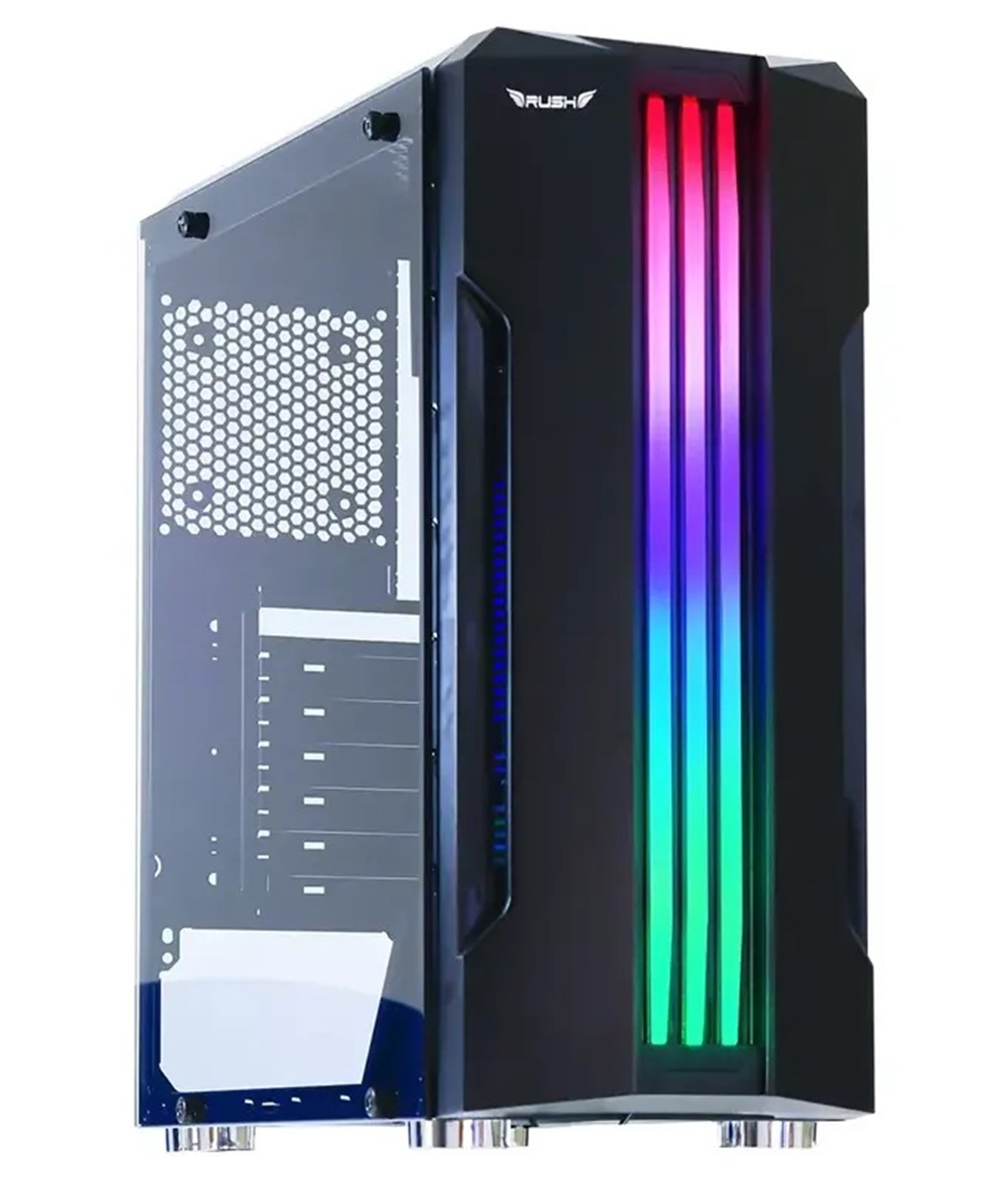 RCA201 RUSH Stripe RGB Micro ATX Kasası
