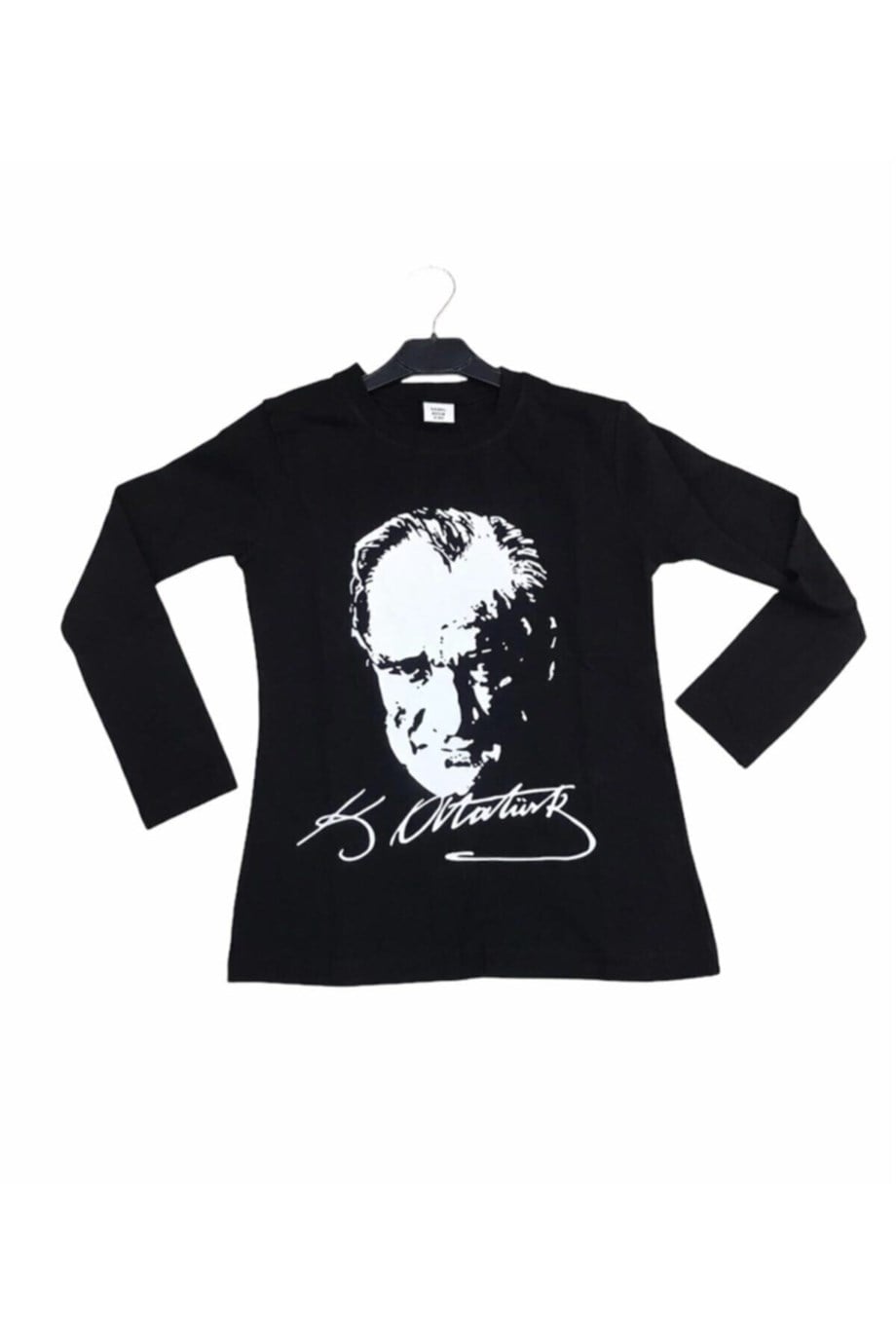 Atatürk Uzun Kollu Penye Süper Tişört 23 Nisan 29 Ekim Atatürk Uzun Kol