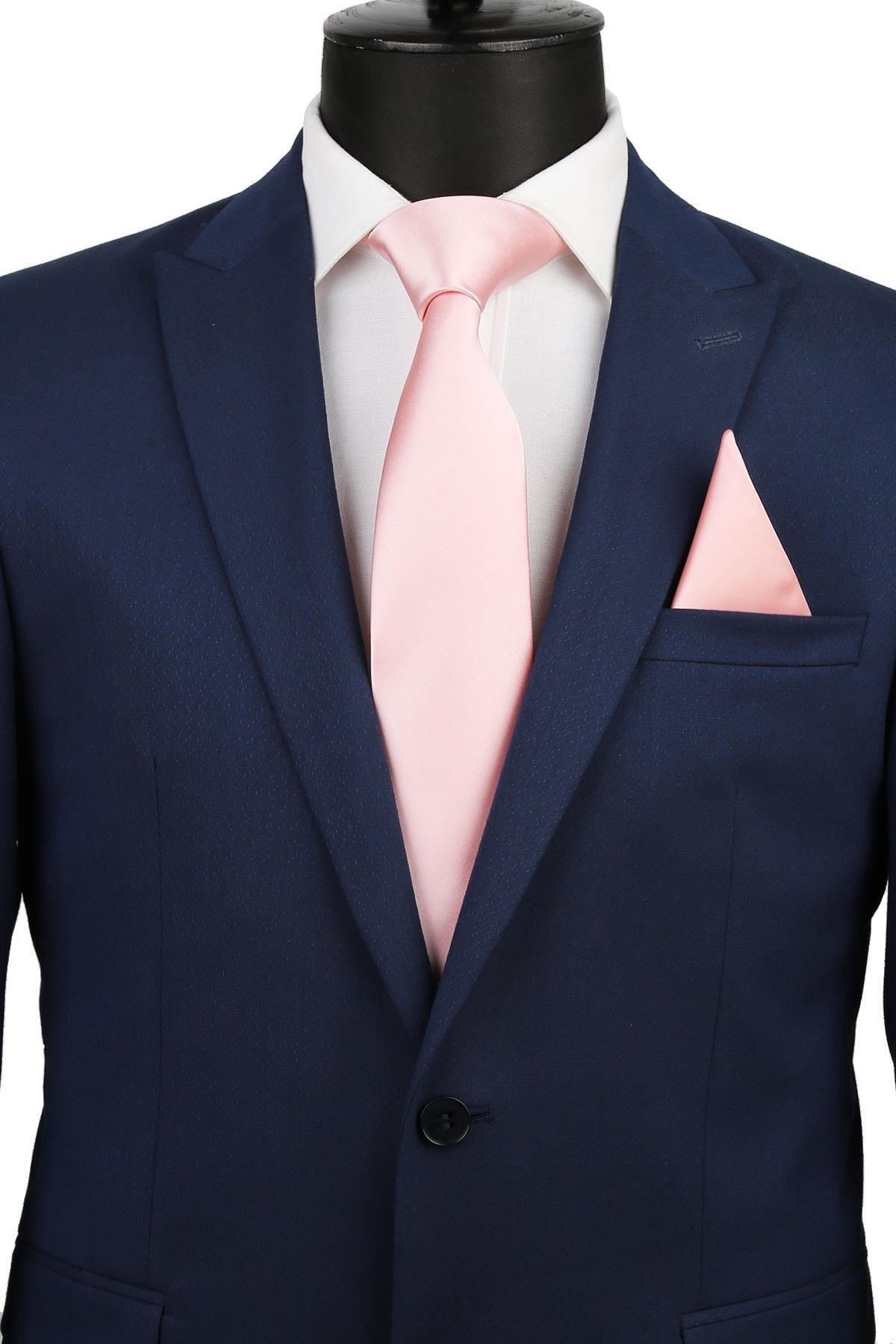 ERKEK DÜZ PUDRA KRAVAT