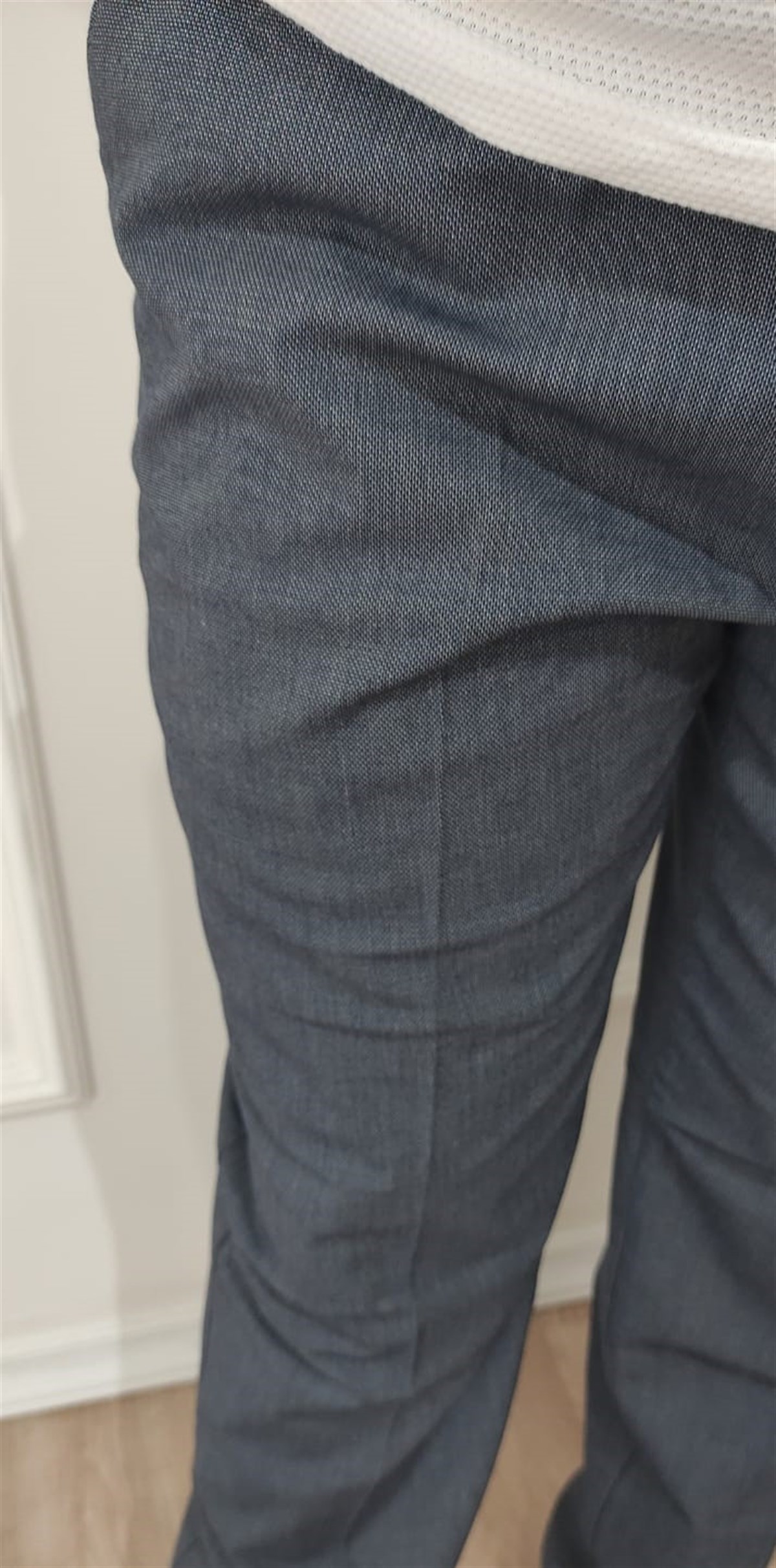 Erkek Klasik Rahat Kalıp Keten Pantolon