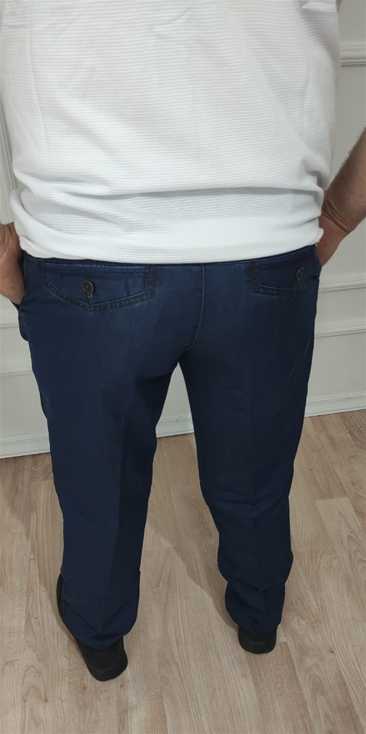 ERKEK RAHAT KESİM İNCE KOT PANTOLON