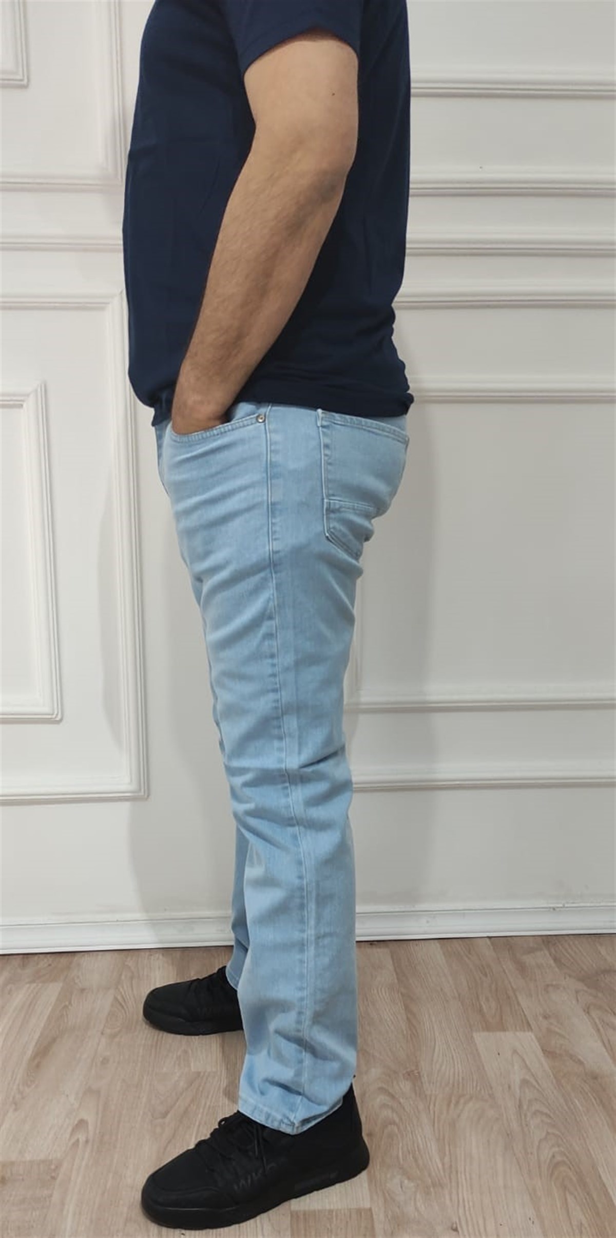 ERKEK RAHAT KESİM KOT PANTOLON