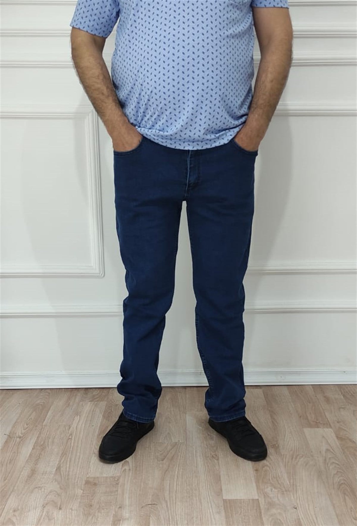 ERKEK RAHAT KESİM KOT PANTOLON