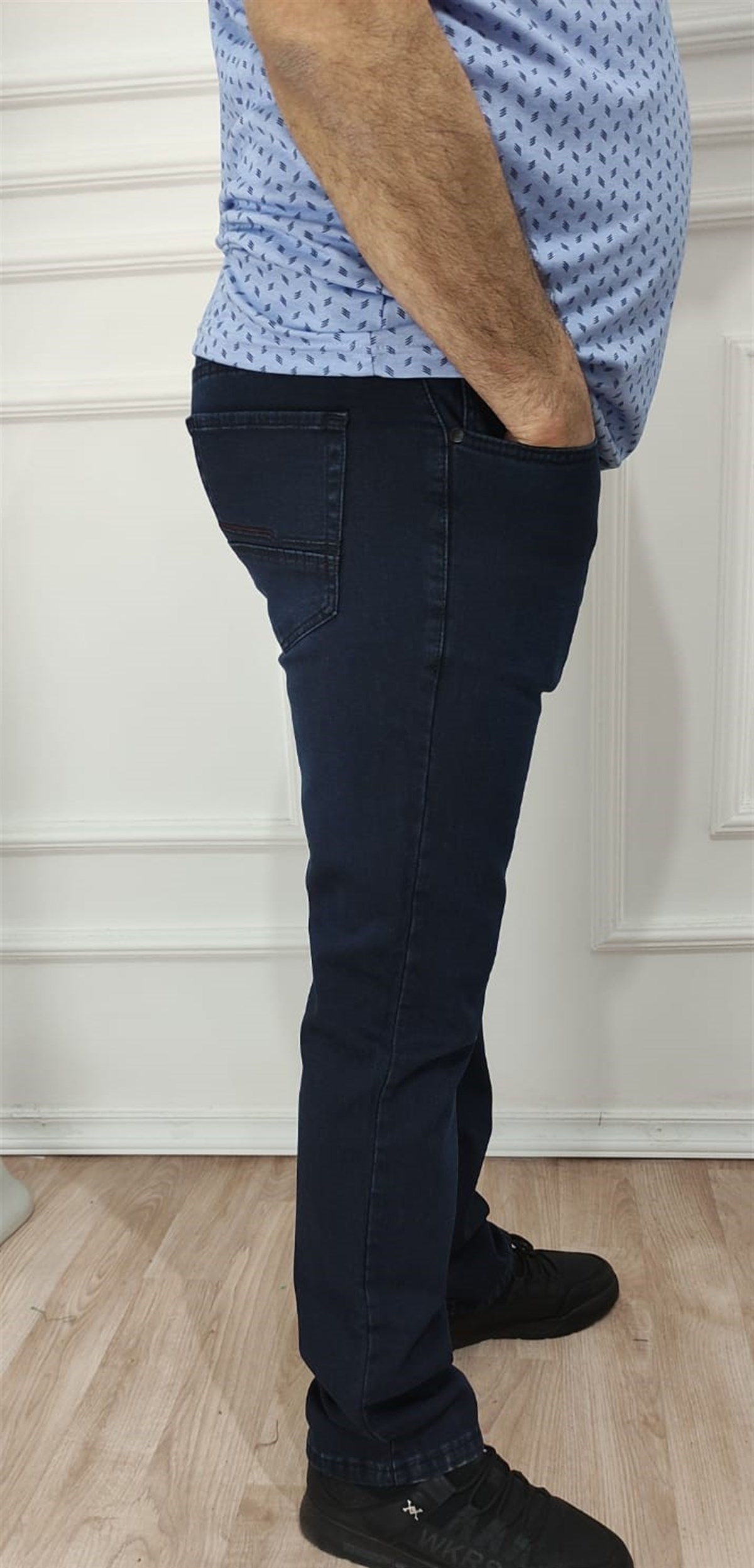 ERKEK RAHAT KESİM KOT PANTOLON