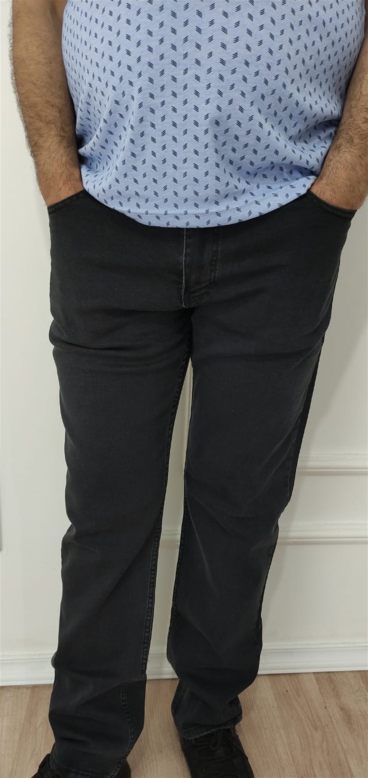 ERKEK RAHAT KESİM KOT PANTOLON