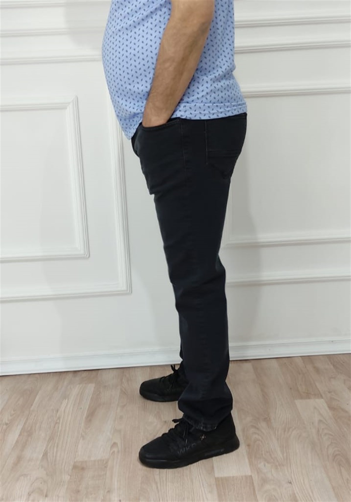 ERKEK RAHAT KESİM KOT PANTOLON