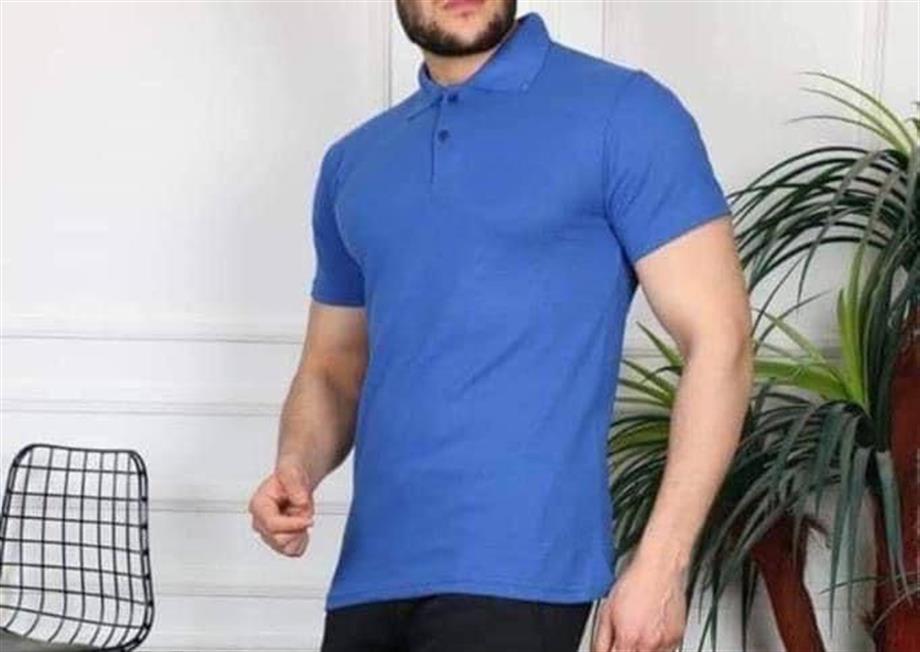 ERKEK SLİM FİT POLO YAKA BASIC DAR MODEL KISA KOL T-SHIRT