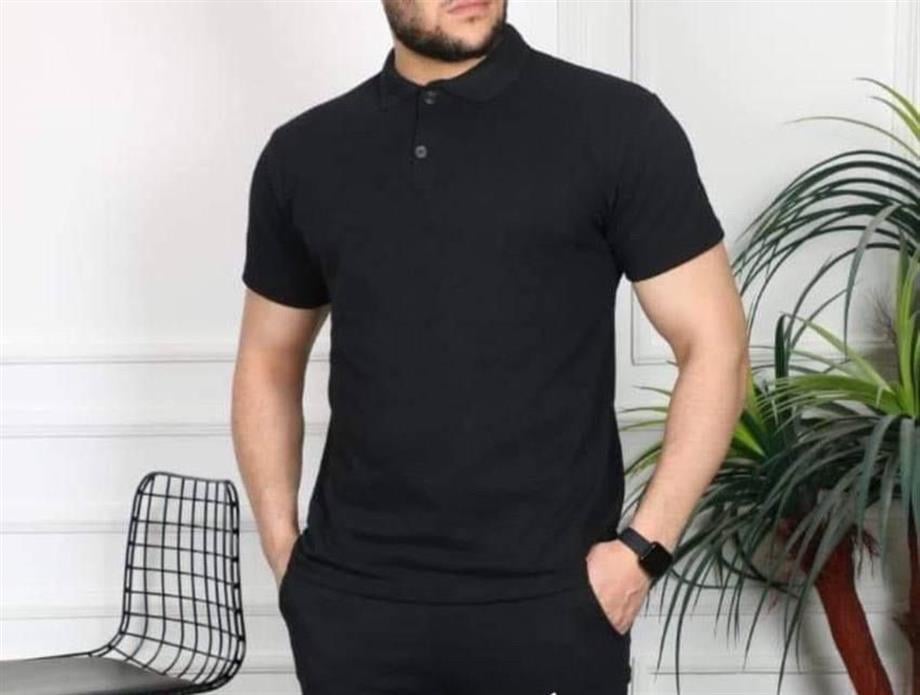 ERKEK SLİM FİT POLO YAKA BASIC DAR MODEL KISA KOL T-SHIRT