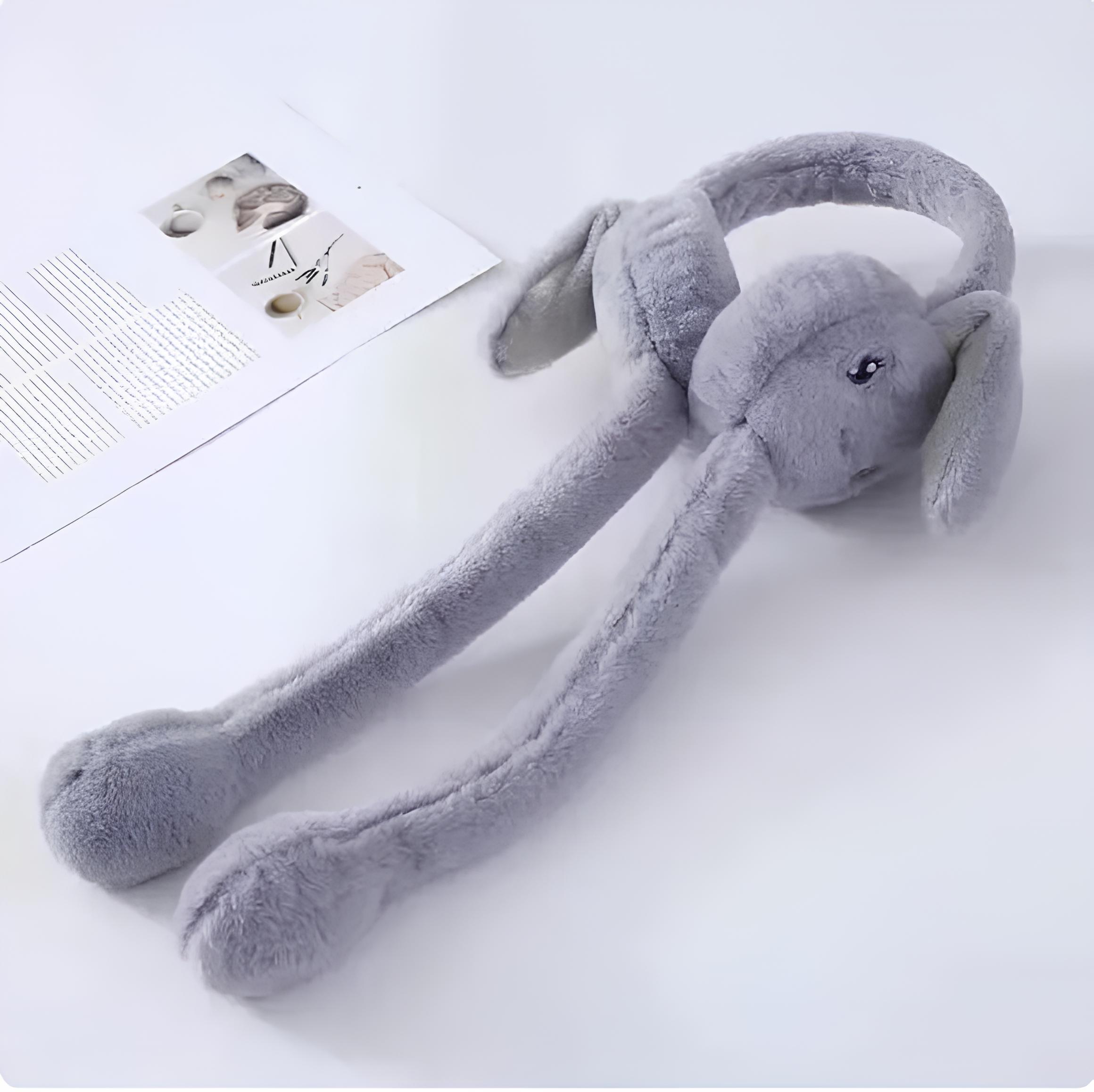 Oynar Kulaklı Hareketli Tavşan Kulaklı Peluş Kulaklık