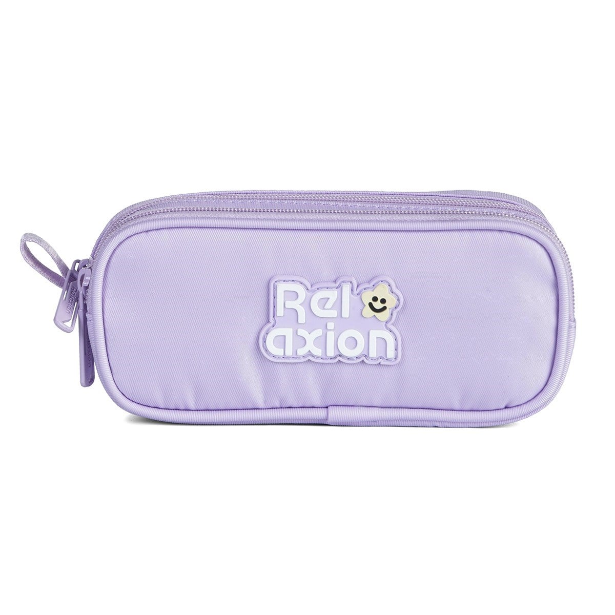 Relaxion 1816 3lü İlkokul Çanta Seti Lila - Fanus Aksesuarlı, Ortopedik Sırt Destekli Okul Çantası, Beslenme Çantası ve Kalemlik