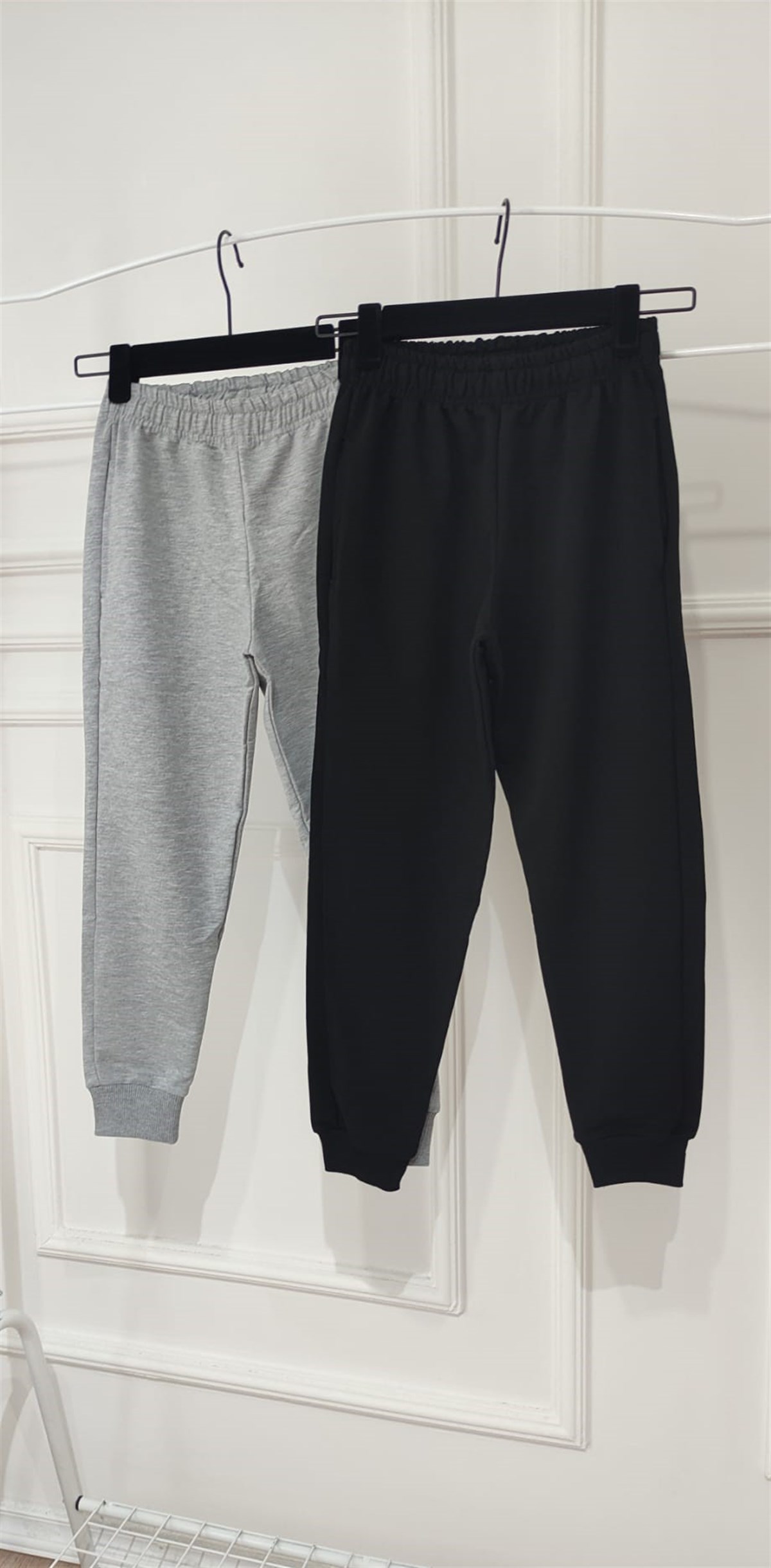UNISEX ÇOCUK 2Lİ LASTİKLİ PAÇA EŞOFMAN ALTI