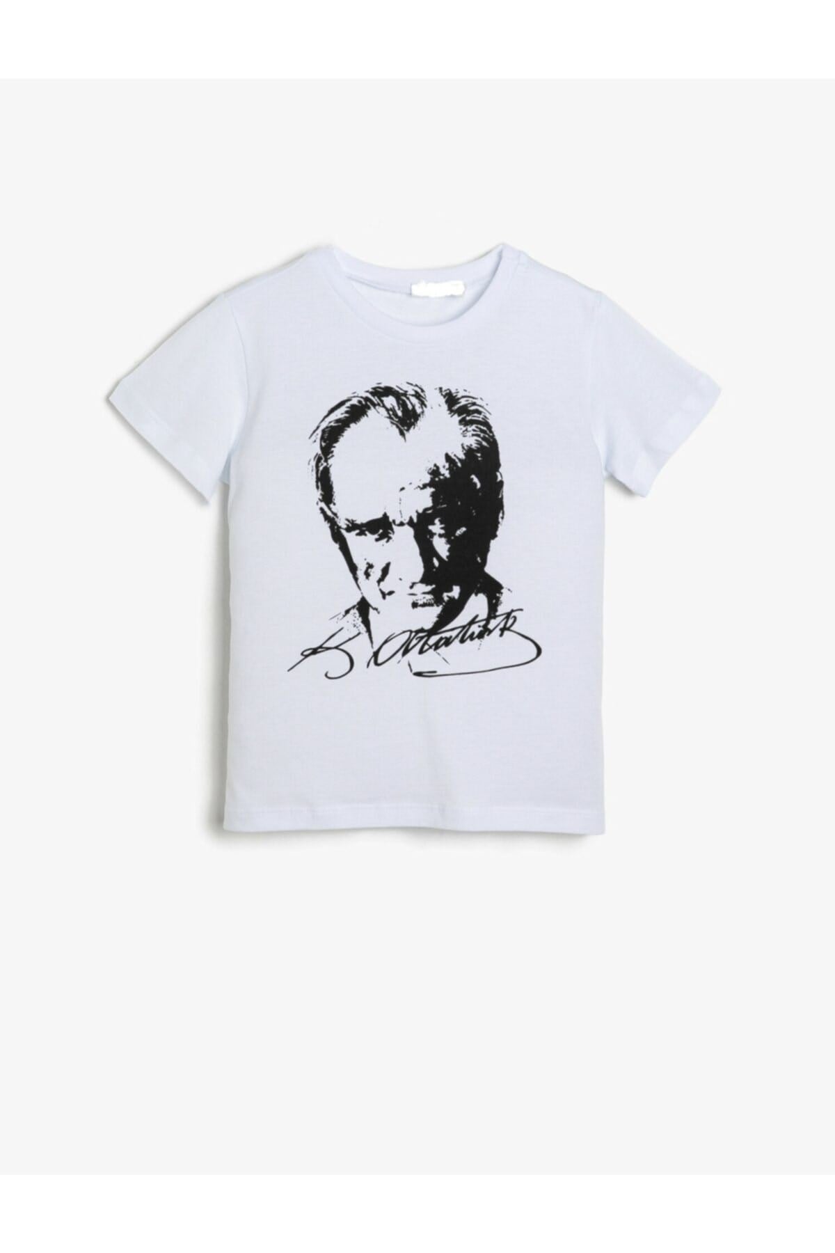 Unisex Cocuk Atatürk Baskılı Tişört
