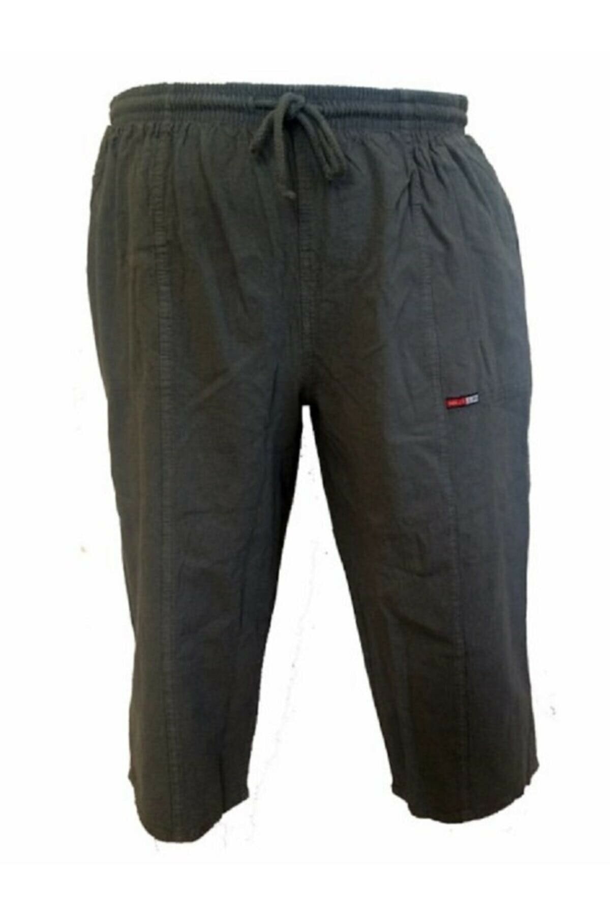 UNISEX KETEN KUMAŞ HAM BEZ YAZLIK RAHAT BERMUDA KAPRİ