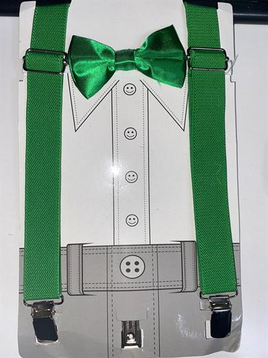 Çocuk Ayarlamalı Askı Ve Papyon Takım Seti