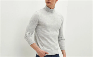 ERKEK BALIKÇI YAKA İÇİ PAMUKLU KALIN KIŞLIK GRİ BODY TSHIRT