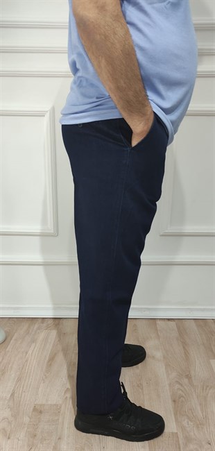 ERKEK KLASİK RAHAT KESİM KOT PANTOLON