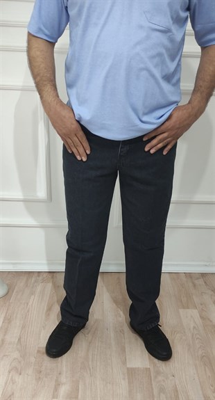 ERKEK KLASİK RAHAT KESİM KOT PANTOLON