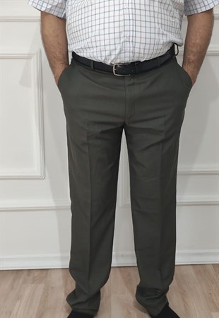 Erkek Klasik Rahat Kesim Kumaş Pantolon