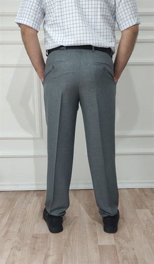 Erkek Klasik Rahat Kesim Kumaş Pantolon