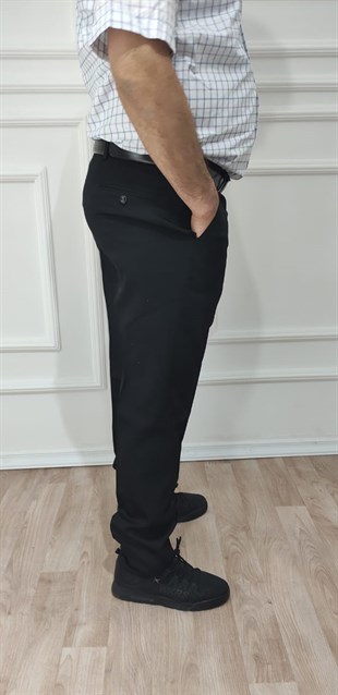Erkek Klasik Rahat Kesim Kumaş Pantolon