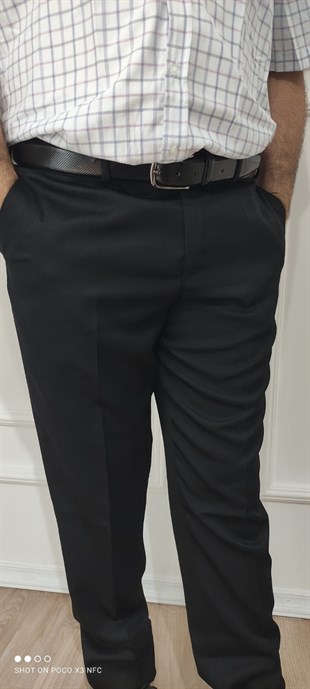 Erkek Klasik Rahat Kesim Kumaş Pantolon