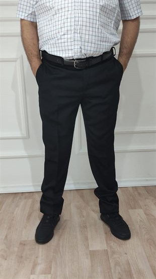 Erkek Klasik Rahat Kesim Kumaş Pantolon