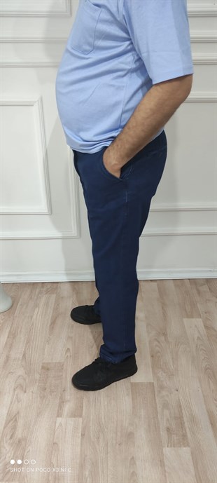 ERKEK KOYU MAVİ KLASİK KOT PANTOLON