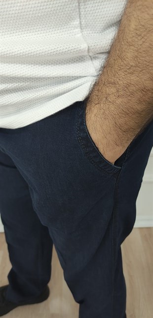 ERKEK RAHAT KESİM İNCE KOT PANTOLON