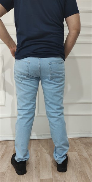 ERKEK RAHAT KESİM KOT PANTOLON