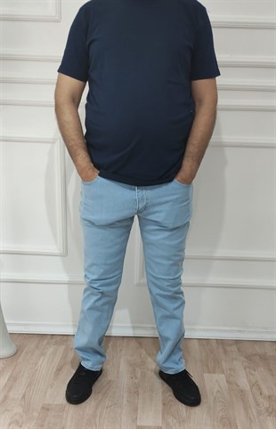 ERKEK RAHAT KESİM KOT PANTOLON