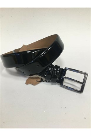 ERKEK SİYAH  RUGAN HAKİKİ DERİ KLASİK KEMER