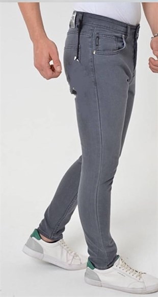 ERKEK SLİM FİT LİKRALI JEANS PANTOLON