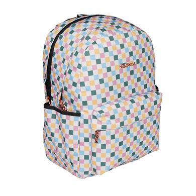 Kadın Desenli Çok Gözlü Desenli Günlük Model Kullanışlı Sırt Çantası