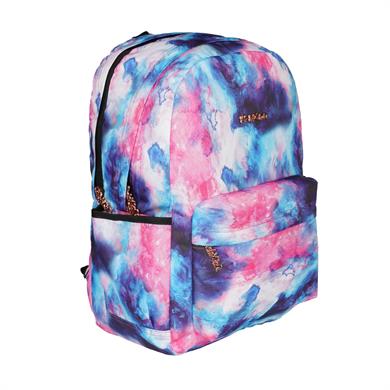 Kadın Desenli Çok Gözlü Desenli Günlük Model Kullanışlı Sırt Çantası