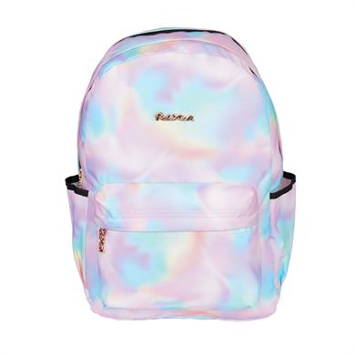 Kadın Desenli Çok Gözlü Desenli Günlük Model Kullanışlı Sırt Çantası